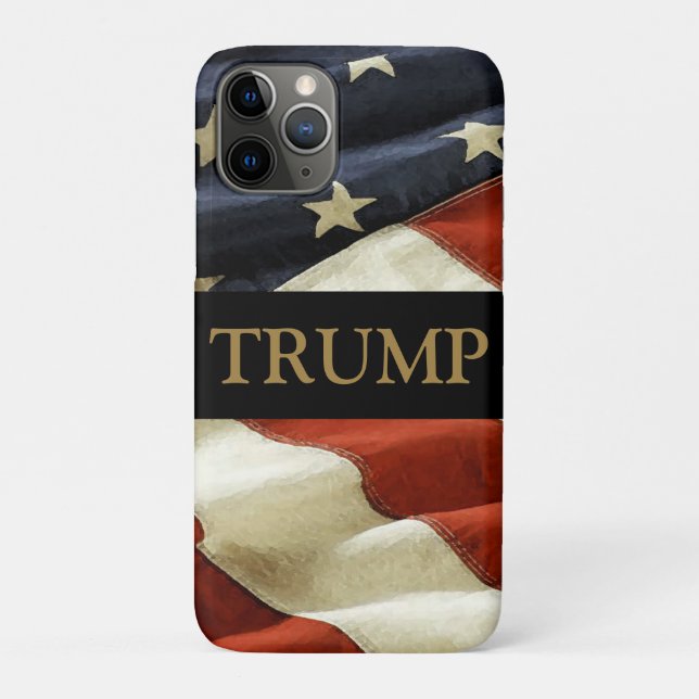 CAPA PARA iPhone 11 PRO TRUMP (Verso)