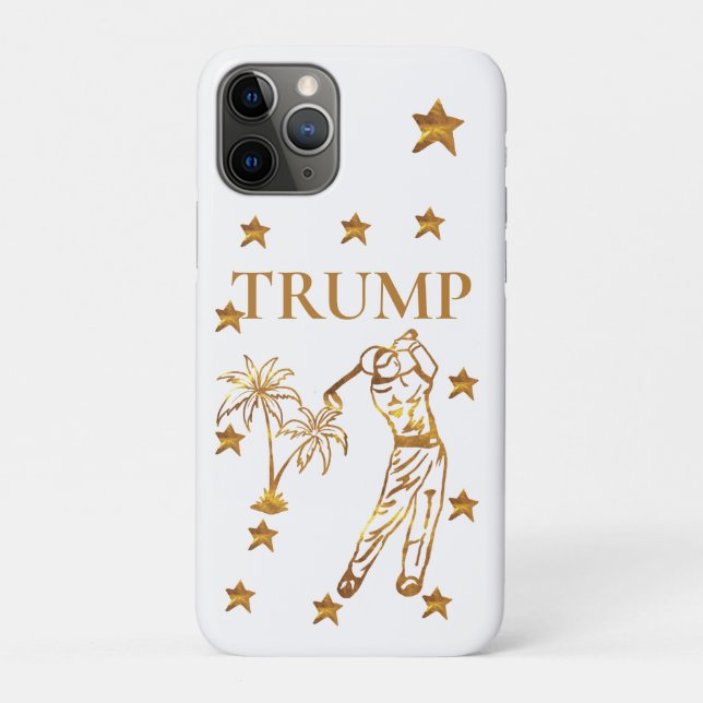 CAPA PARA iPhone 11 PRO TRUMP 2024 (Verso)