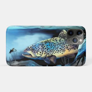 Capa Para iPhone 11 Pro Truta Arco-Íris