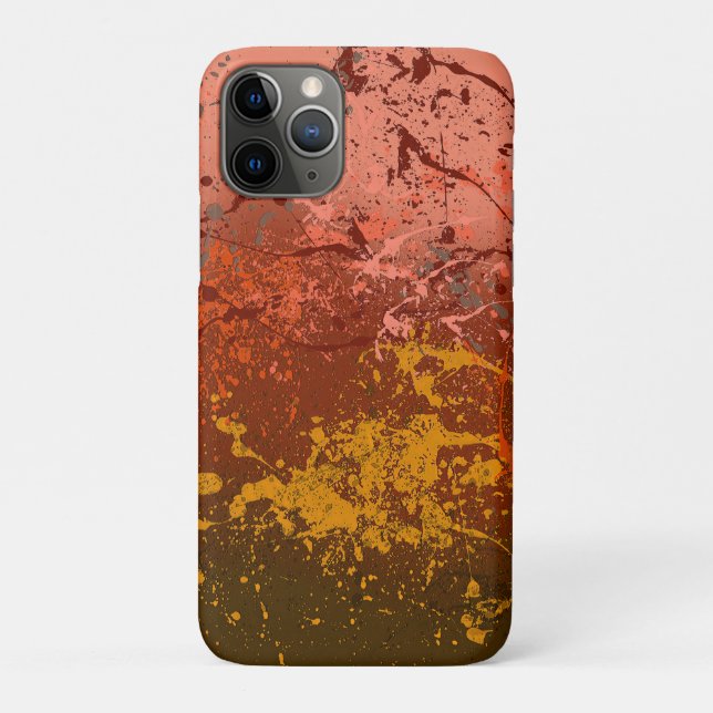 Capa Para iPhone 11 Pro Tufão de Pêssego (Verso)