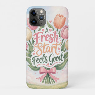 Capa Para iPhone 11 Pro Tulipa : Um Novo Começo é Bom