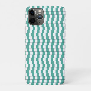 Capa Para iPhone 11 Pro Turquesa de linhas confusa