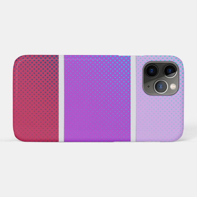 Capa Para iPhone 11 Pro Um belo espectro de cores roxas (Verso (horizontal))
