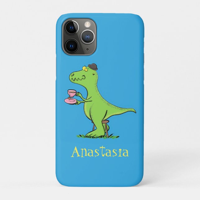 Capa Para iPhone 11 Pro Um desenho animado e engraçado (Verso)