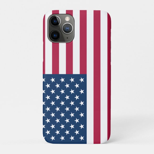 Capa Para iPhone 11 Pro United States of America (Verso)
