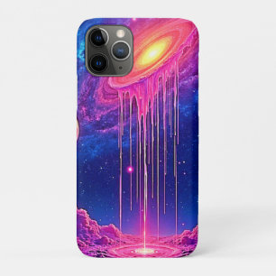 Capa Para iPhone 11 Pro Universo de Neon: Estrelas Reluzentes