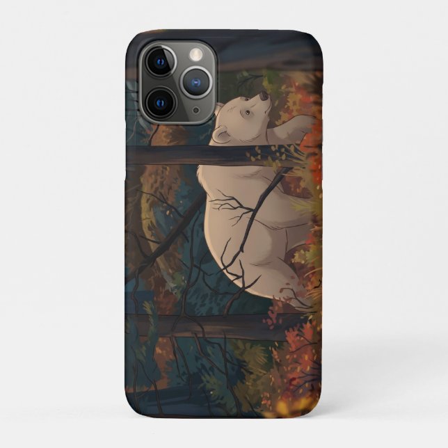 CAPA PARA iPhone 11 PRO URSO MAJESTOSO  (Verso)