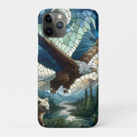 Urso Mosaico e Águia nas Montanhas