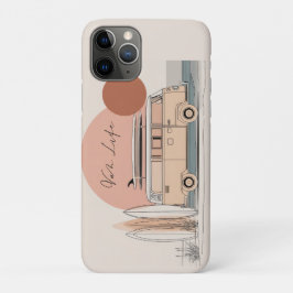 Capa Para iPhone 11 Pro Van Life Surf Van – Retro Beach Camper Aesthetic