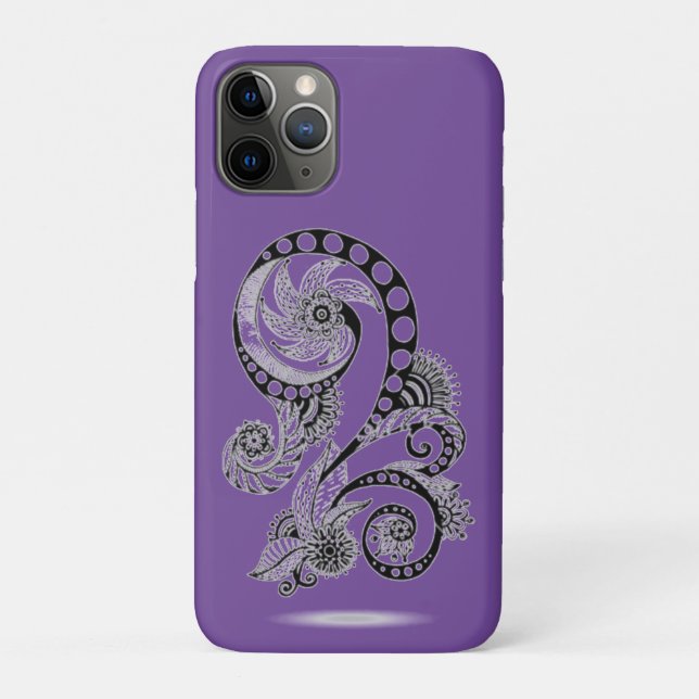 Capa Para iPhone 11 Pro Veludo (Verso)