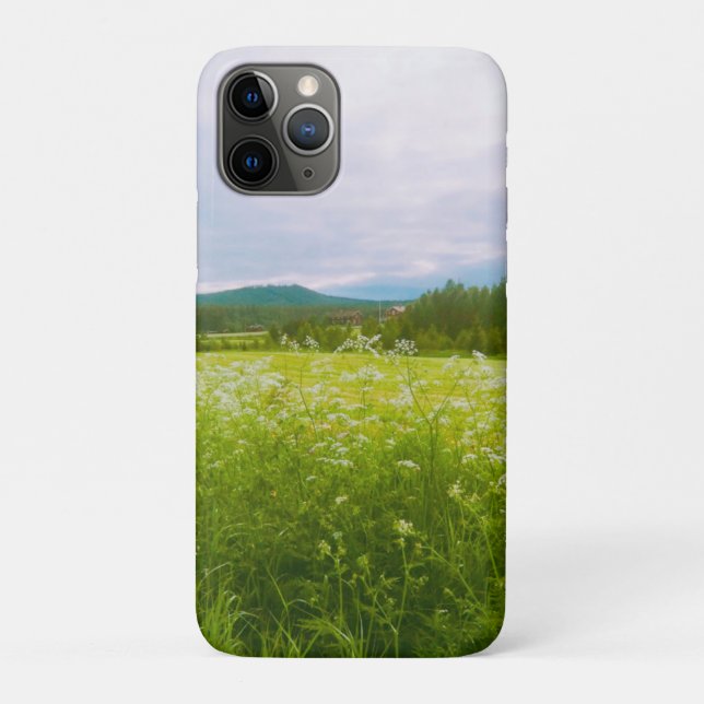 Capa Para iPhone 11 Pro Verão em Hälsingland - Helsingia  (Verso)