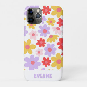 Capa Para iPhone 11 Pro Vermelhos Roxos Vermelhos Vermelhos Modernos Elega