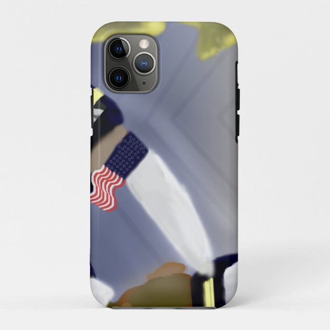 Capa Para iPhone 11 Pro Veteranos Salute Brass Eagle (Verso)