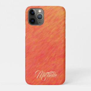 Capa Para iPhone 11 Pro Vibração de Outono-Cores de Outono-