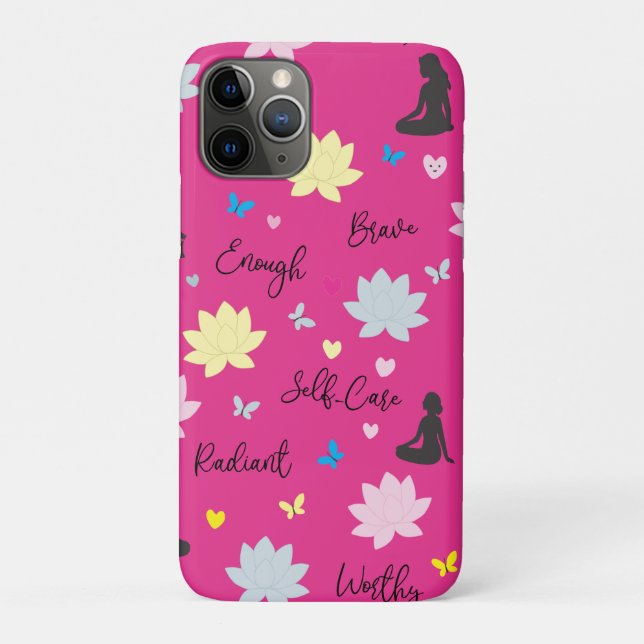 Capa para iPhone 11 Pro Vibração Motivacional e Au (Verso)