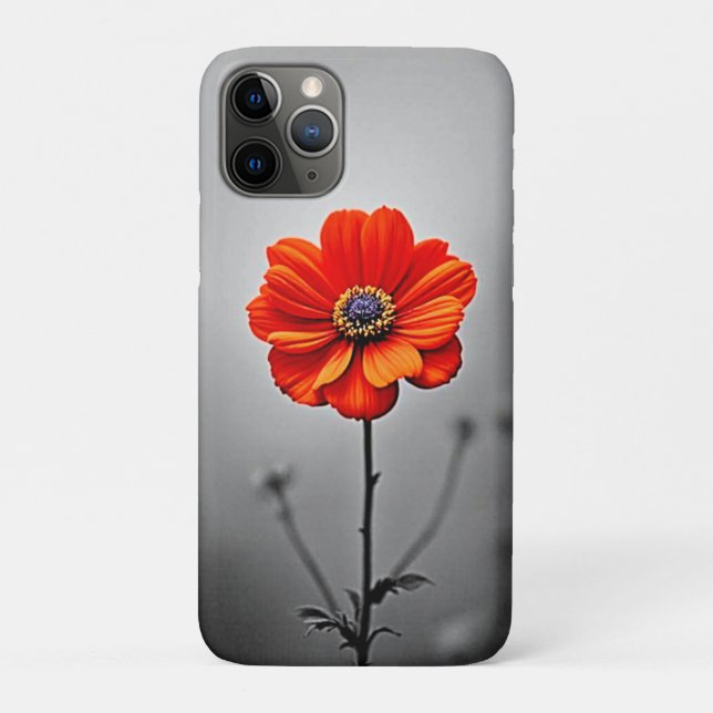 Capa Para iPhone 11 Pro Vibrant Bloom Joy (Verso)