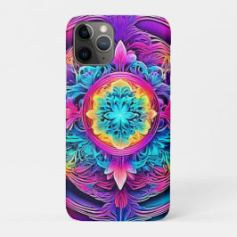 Capa Para iPhone 11 Pro Vibrant Mandala Spirit