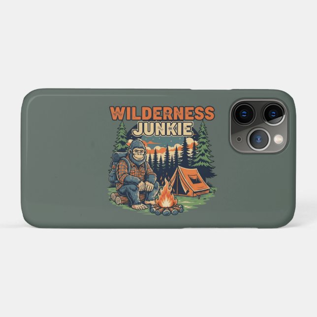 Capa Para iPhone 11 Pro Viciado em terra firme, design (Verso (horizontal))