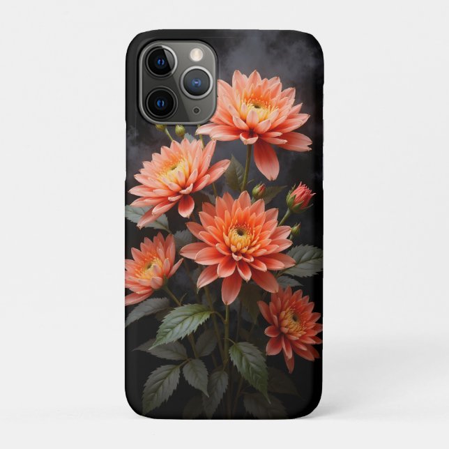Capa Para iPhone 11 Pro Vietnamese Chrysanthemum on the Moon (Verso)