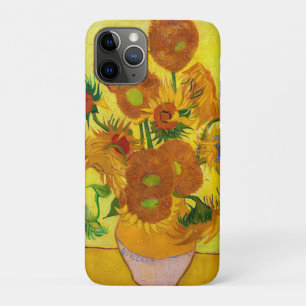 Capa Para iPhone 11 Pro Vincent Van Gogh Quinze Girassóis em um Vaso Arte