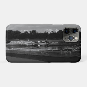 Capa Para iPhone 11 Pro Vintage China Guilin Cormorant Pescador