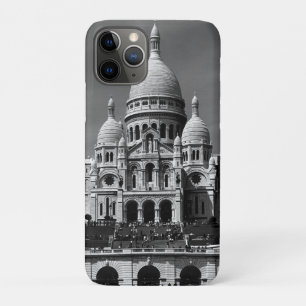 Capa Para iPhone 11 Pro Vintage França Paris Sacre Coeur Basilica