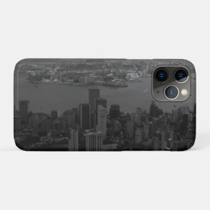 Capa Para iPhone 11 Pro Visão geral sobre o Vintage China Hong Kong City 