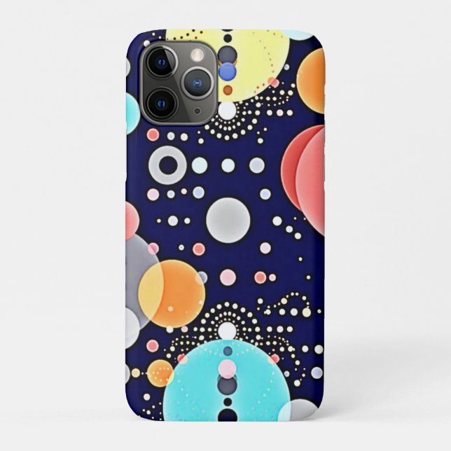 Capa Para iPhone 11 Pro Visão Universo da Bolha Joyful (Verso)