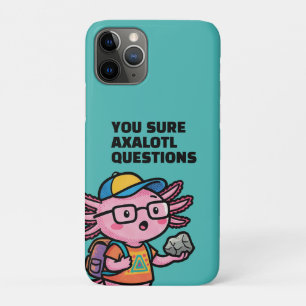 Capa Para iPhone 11 Pro Você certamente axolote perguntas Engraçadas Sarcá