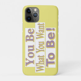 Capa Para iPhone 11 Pro "Você É!" Design bonito. Comprar Agora