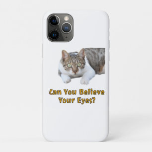 Capa Para iPhone 11 Pro Você Pode Acreditar Em Sua Bela Arte De Gato