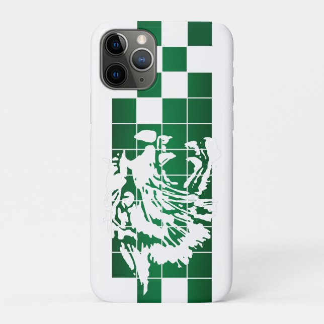 Capa Para iPhone 11 Pro Wayland Union Wildcats #5 (Verso)