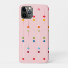 Capa Para iPhone 11 Pro Whimsic Lollypop Rosa