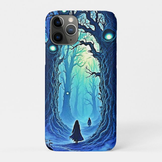 Capa Para iPhone 11 Pro Whispering Woods Dark Fantasy (Verso)