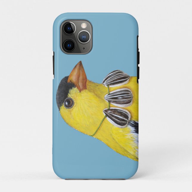 Capa Para iPhone 11 Pro Wiley, o caso de goldfinch iPhone 11 Pro (Verso)