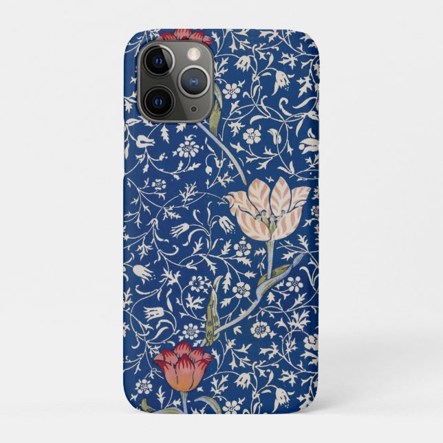 Capa Para iPhone 11 Pro William Morris Medway Pattern (Verso)