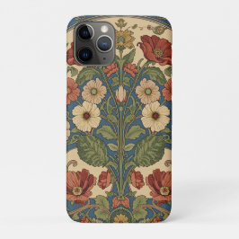 Capa Para iPhone 11 Pro William Morris vintage Pimpernel Pre-Raphaelite