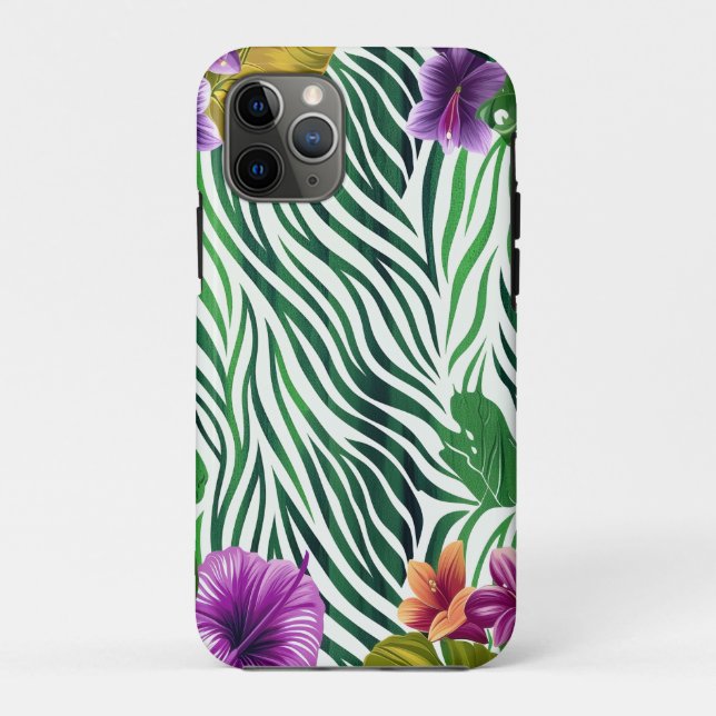 Capa Para iPhone 11 Pro Wogende Dschungel-Harmonie (Verso)