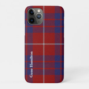 Capa Para iPhone 11 Pro Xadrez de Hamilton Scottish Tartan