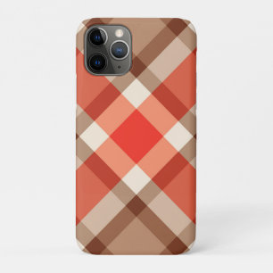 Capa Para iPhone 11 Pro Xadrez de polarização do século médio, cor de lara