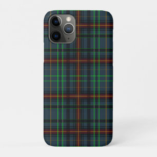 Capa Para iPhone 11 Pro Xadrez em azul, laranja, verde...