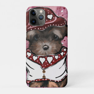 Capa Para iPhone 11 Pro Yorkie Poo