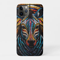 Zebra Mosaica Vibrante