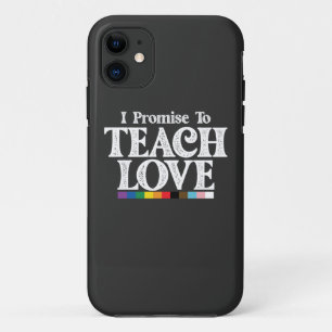 Capa Para iPhone 11 Professor de Orgulho LGBT Eu Prometo Ensinar Gay d