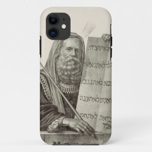 Capa Para iPhone 11 Profeta Moisés com as Tábuas da Lei