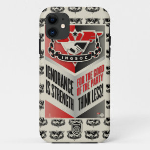 Capa Para iPhone 11 Propaganda 1984 de Orwell INGSOC