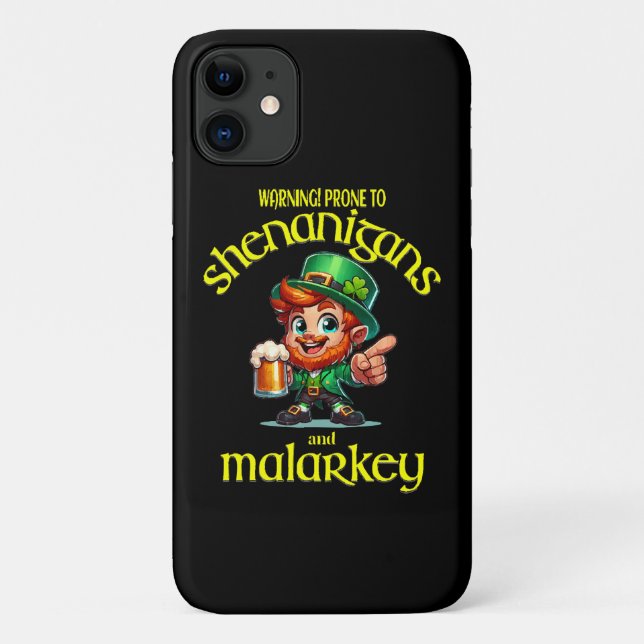 Capa Para iPhone 11 Propenso a travessuras (Verso)