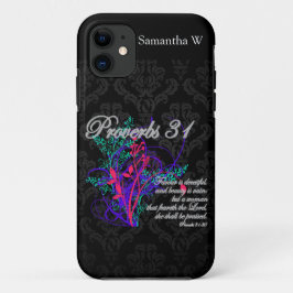 Capa Para iPhone 11 Proverbs 31 Bíblias