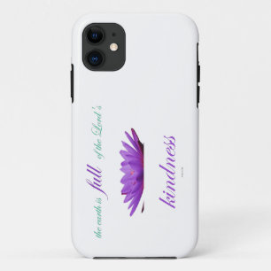 Capa Para iPhone 11 psalm 33 doçura roxa