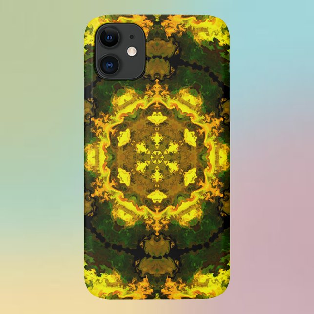 Capa Para iPhone 11 Psicodélico Hippie (Criador carregado)